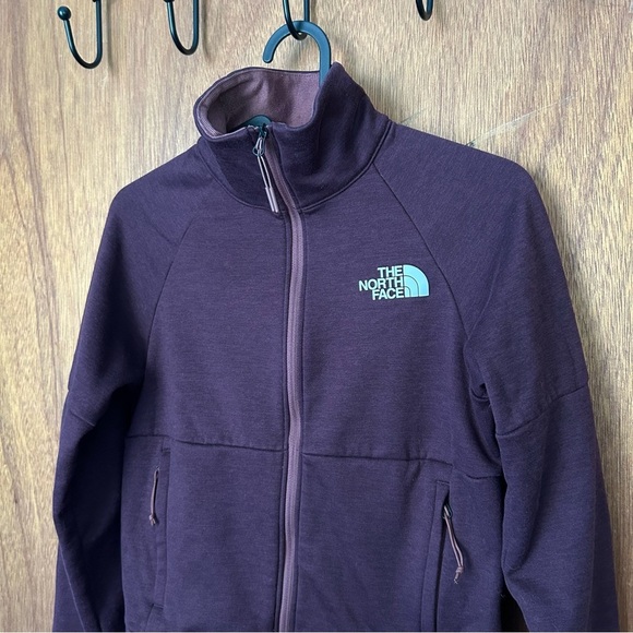 North Face Active Trail Midweight Full Zip Fleece Jacket in Root Brown Heather - Picture 2 of 8